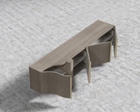 Magnus TV Console - Grey Oak Veneer