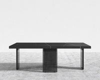 Marbella Coffee Table - Black Pietra Ceramic
