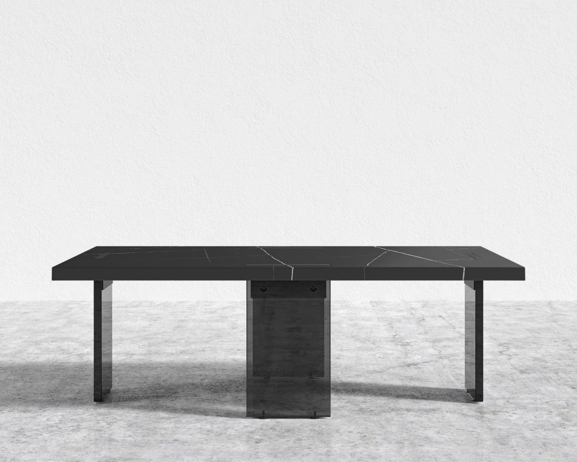 Marbella Coffee Table - Black Pietra Ceramic