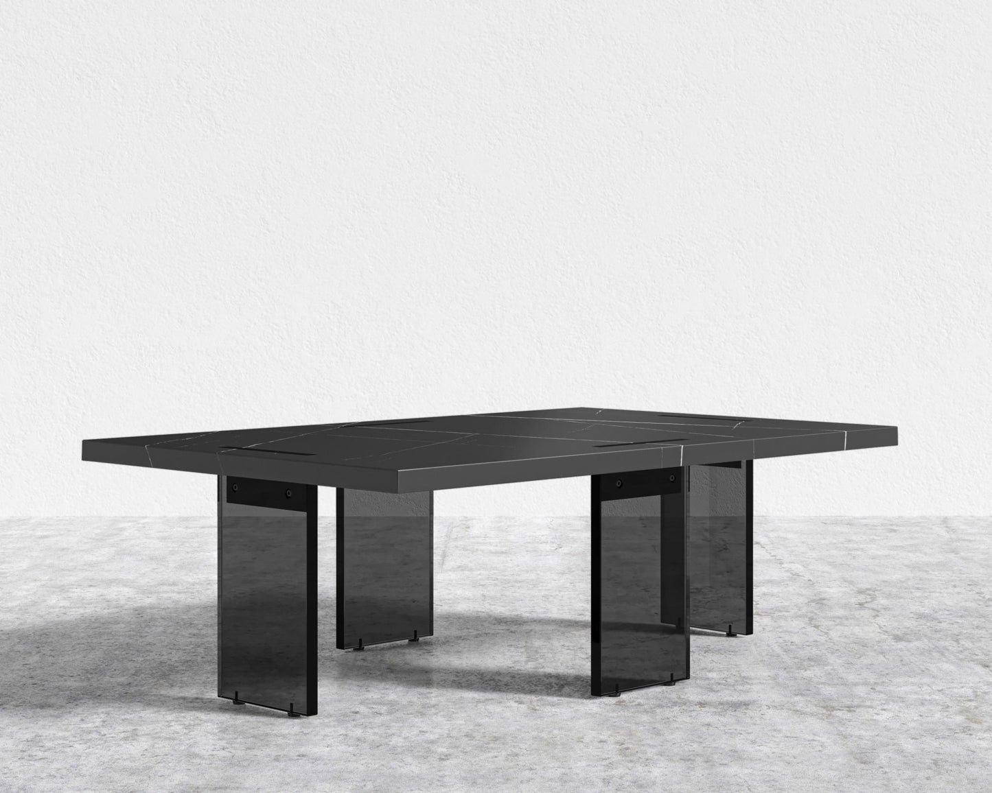 Marbella Coffee Table - Black Pietra Ceramic