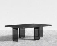 Marbella Coffee Table - Black Pietra Ceramic