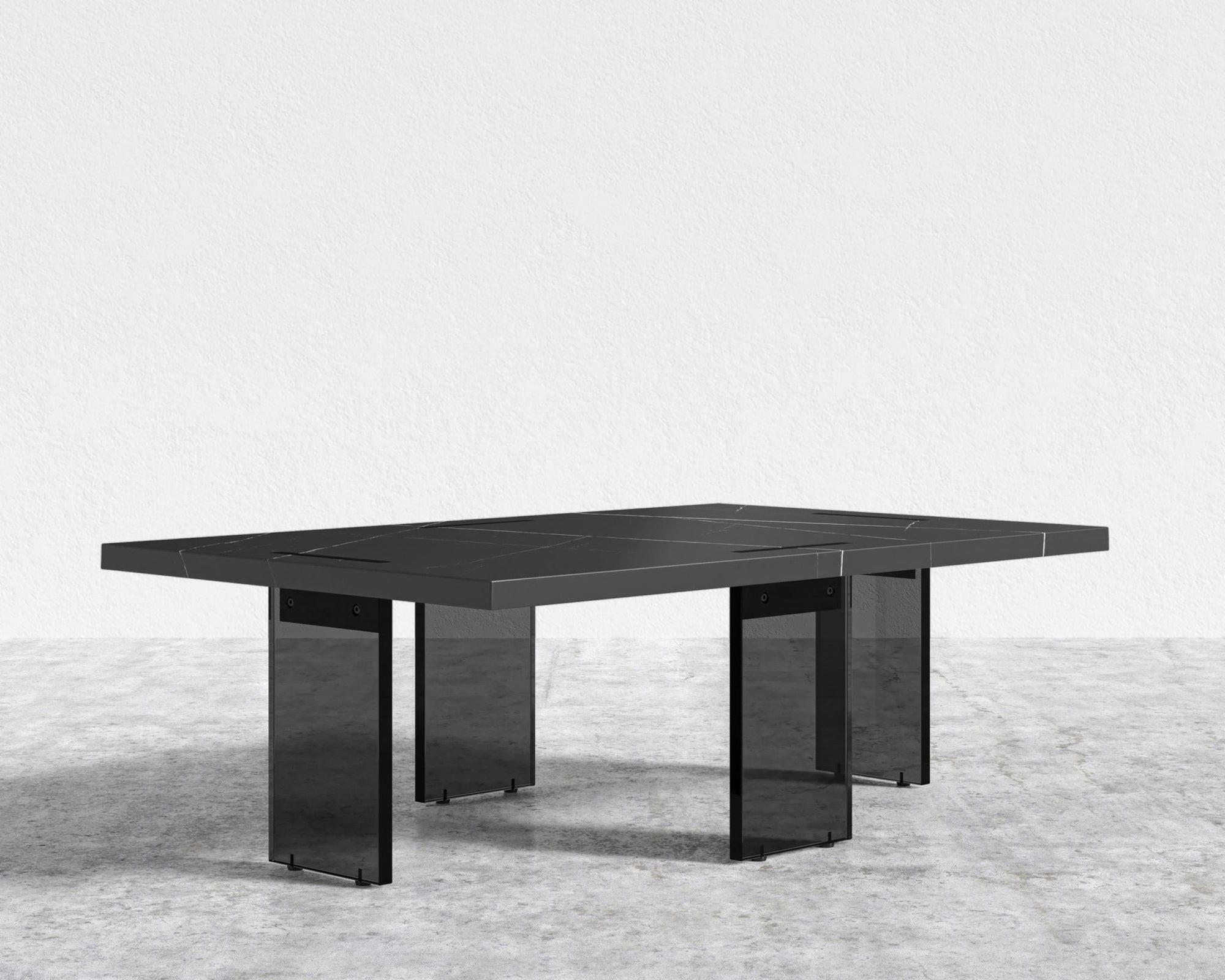 Marbella Coffee Table - Black Pietra Ceramic