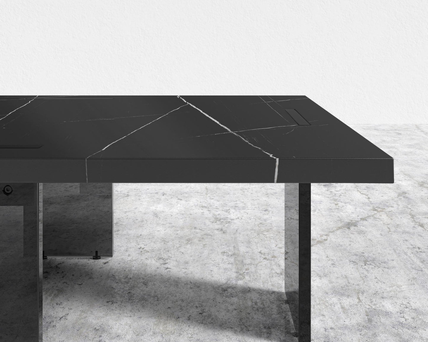 Marbella Coffee Table - Black Pietra Ceramic