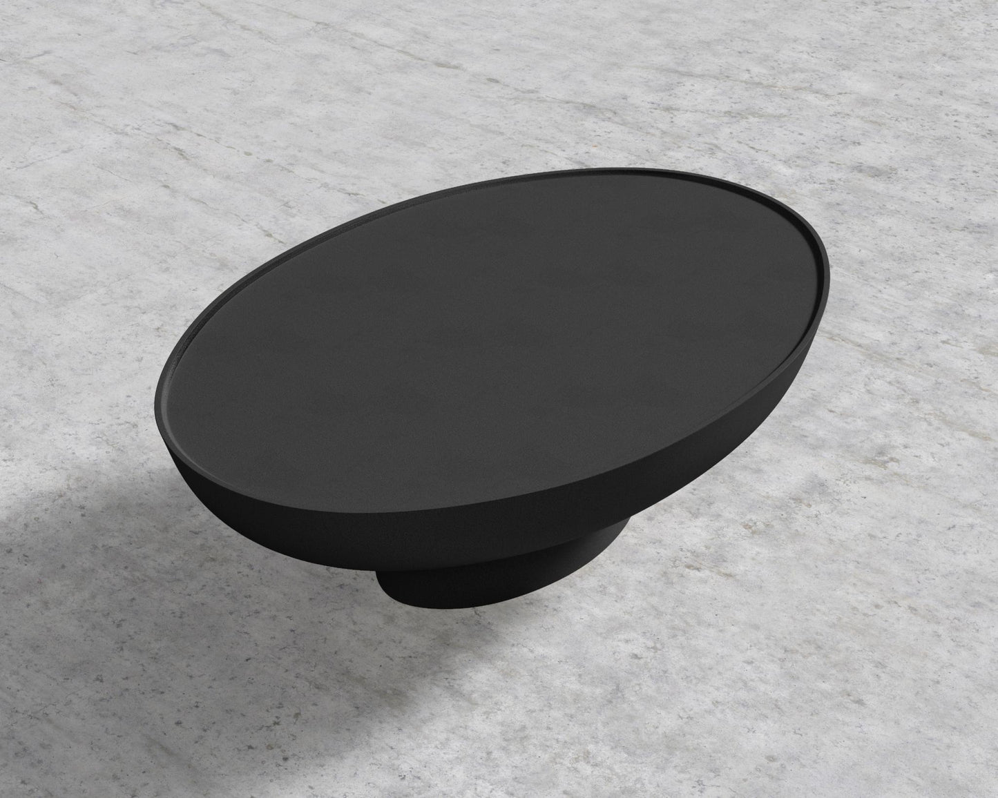 Maria Coffee Table - Black Concrete