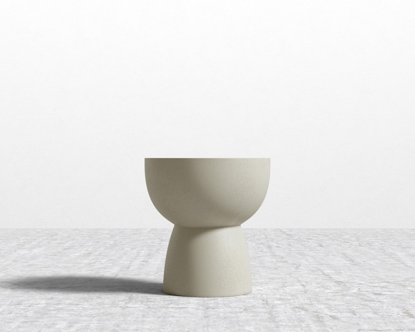 Maria Side Table - Alabaster Concrete