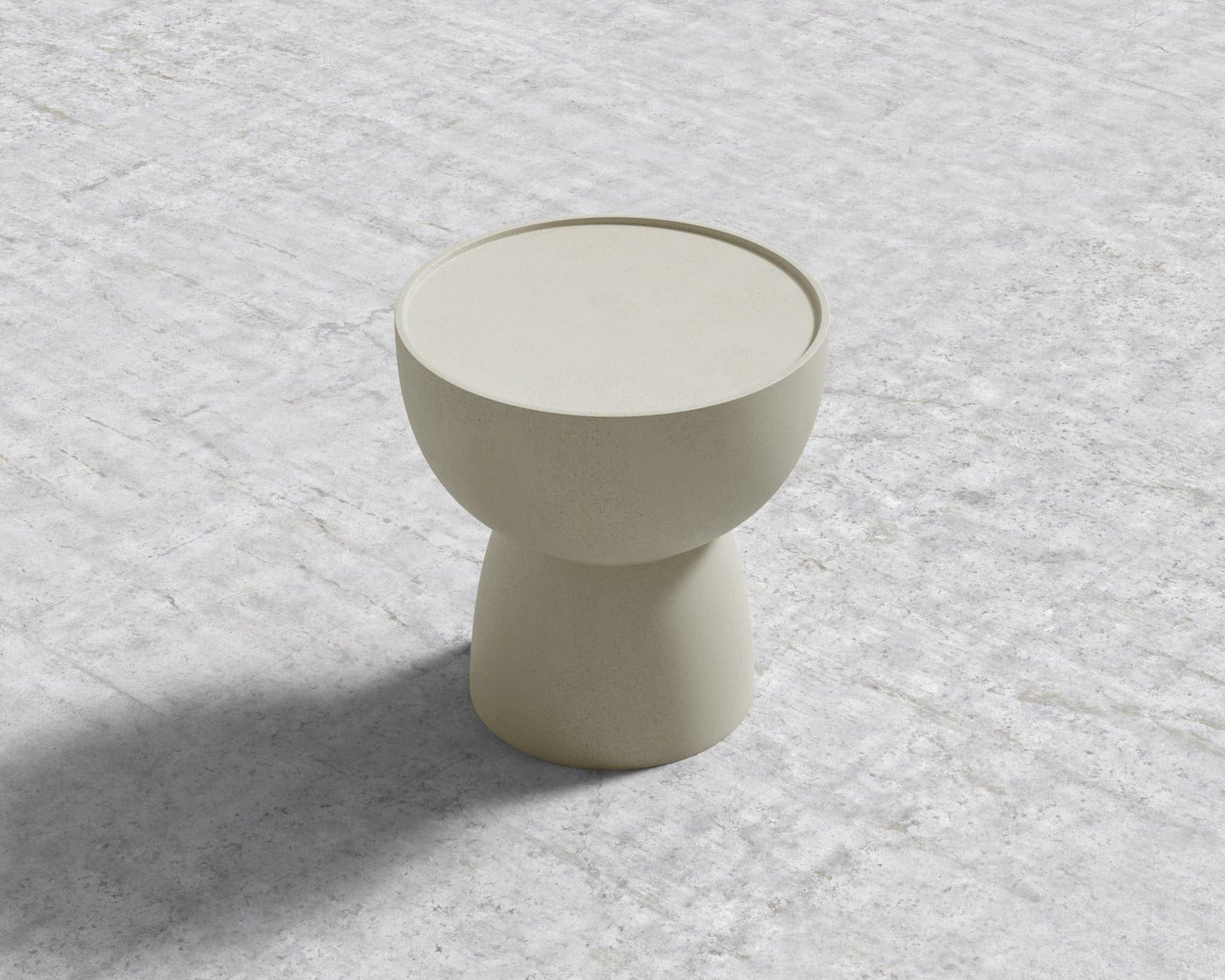 Maria Side Table - Alabaster Concrete