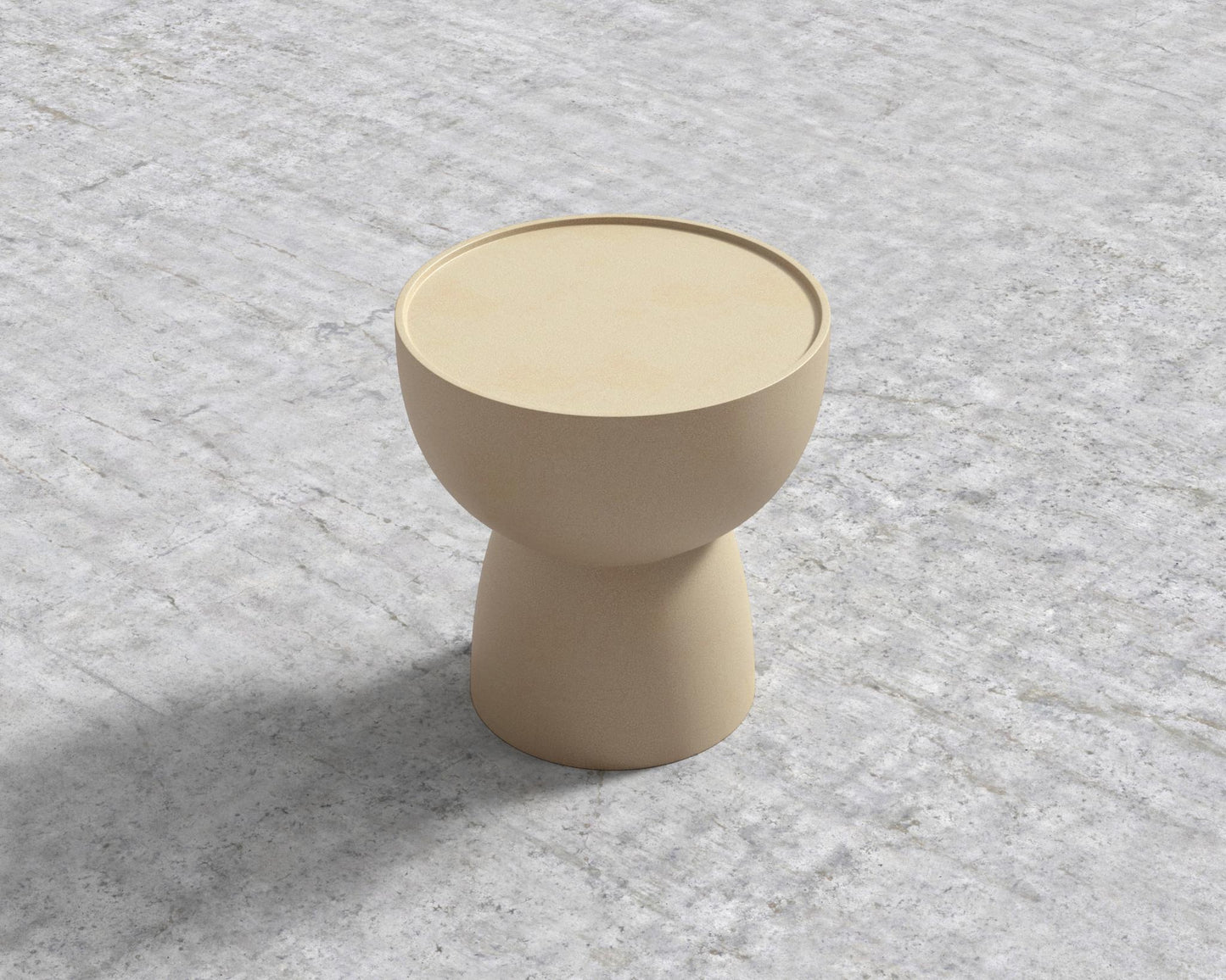 Maria Side Table - Olympia Wax Concrete