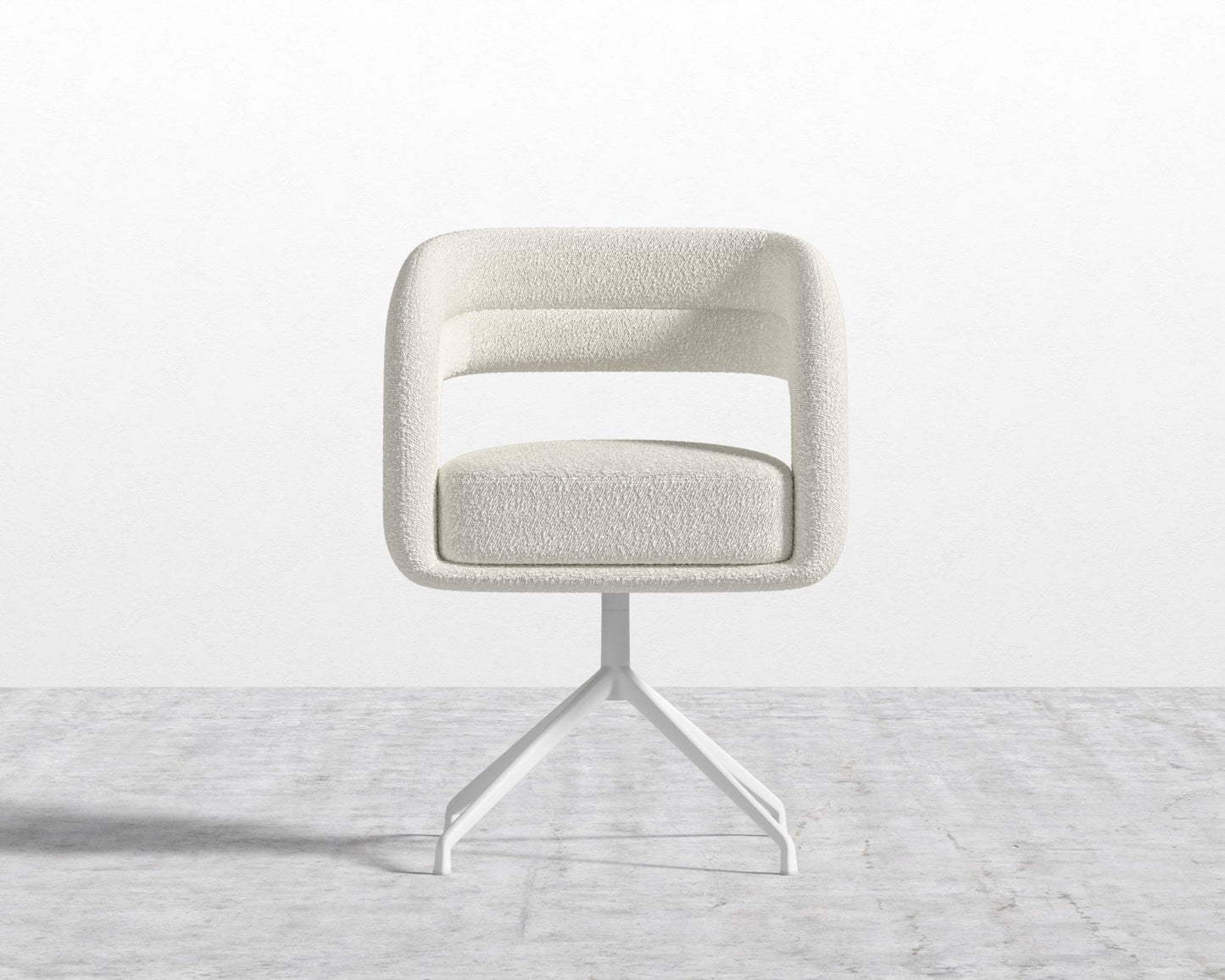 Mia Dining Chair - Chatou Boucle - Pearl