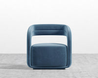 Mia Lounge Chair - Plush Velvet - Solstice