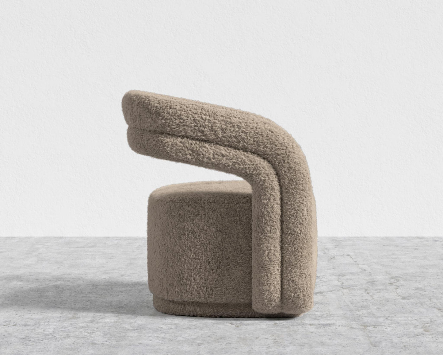 Mia Lounge Chair - Shearling - Fawn