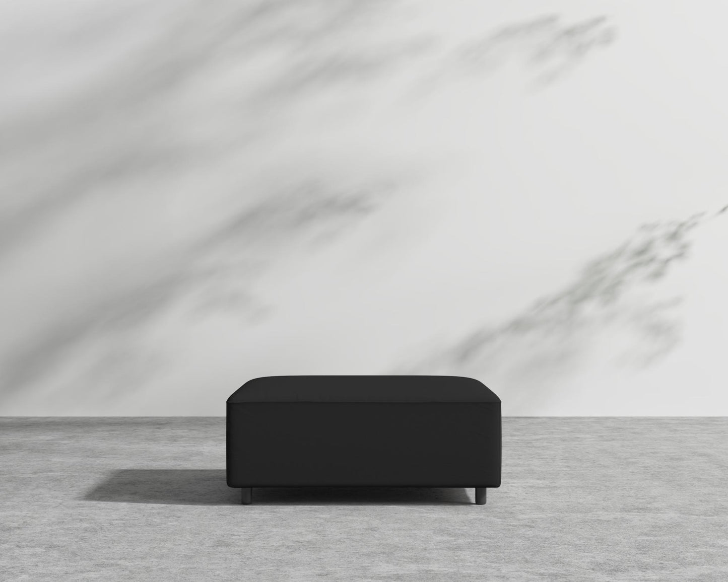 Mika Outdoor Ottoman - Outdoor Fabric - Arcadia