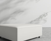 Mika Outdoor Ottoman - Outdoor Fabric - Palisades