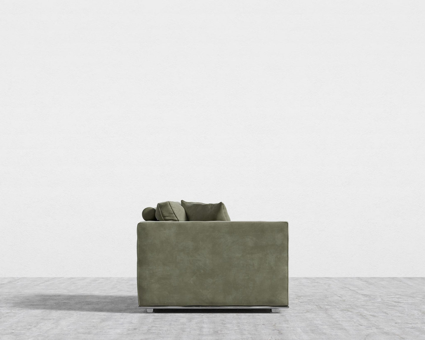 Milo 1-Seater - Left Arm - Venice Vegan Suede - Sage