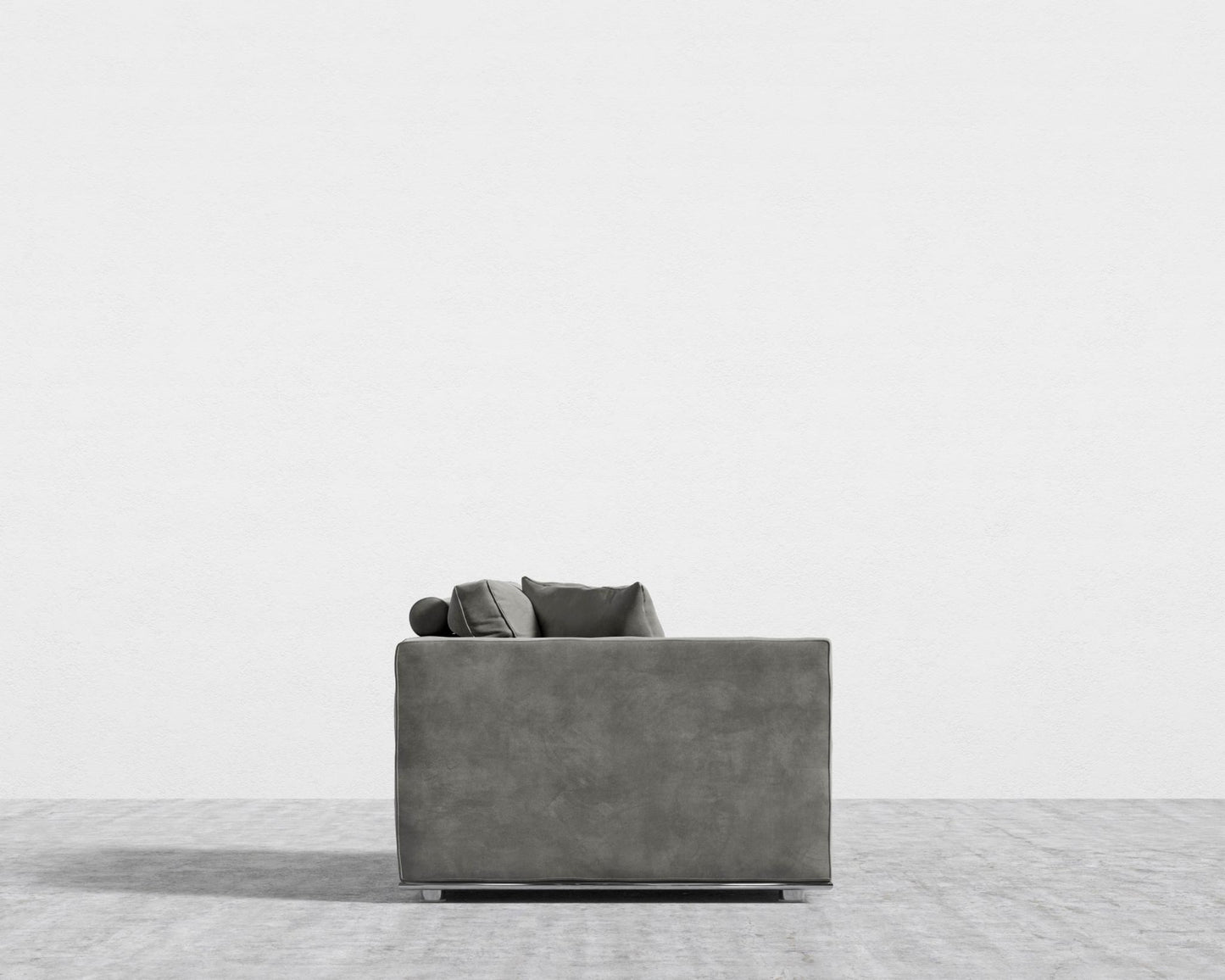 Milo 1-Seater - Left Arm - Venice Vegan Suede - Strato