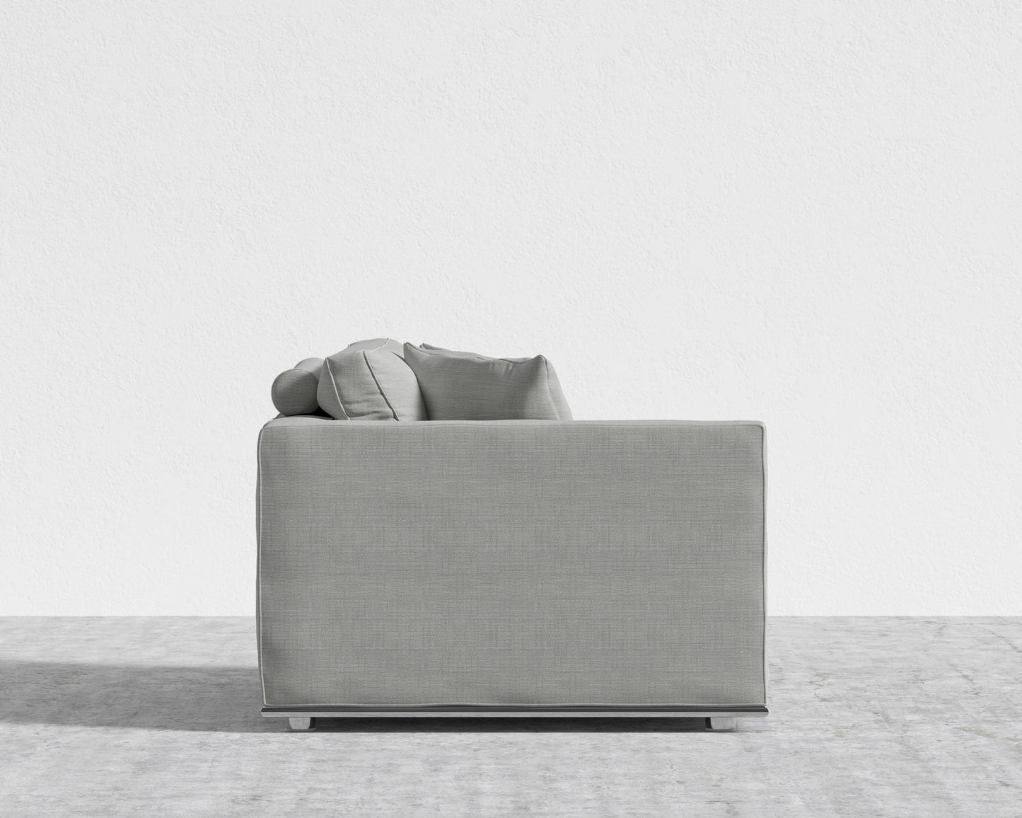 Milo 1-Seater - Left Arm - Performance Linen - Dove