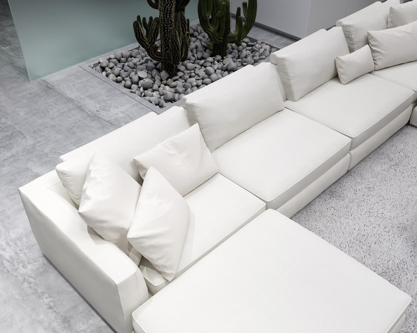 Milo Modular Sectional - Alesund - Modern Felt