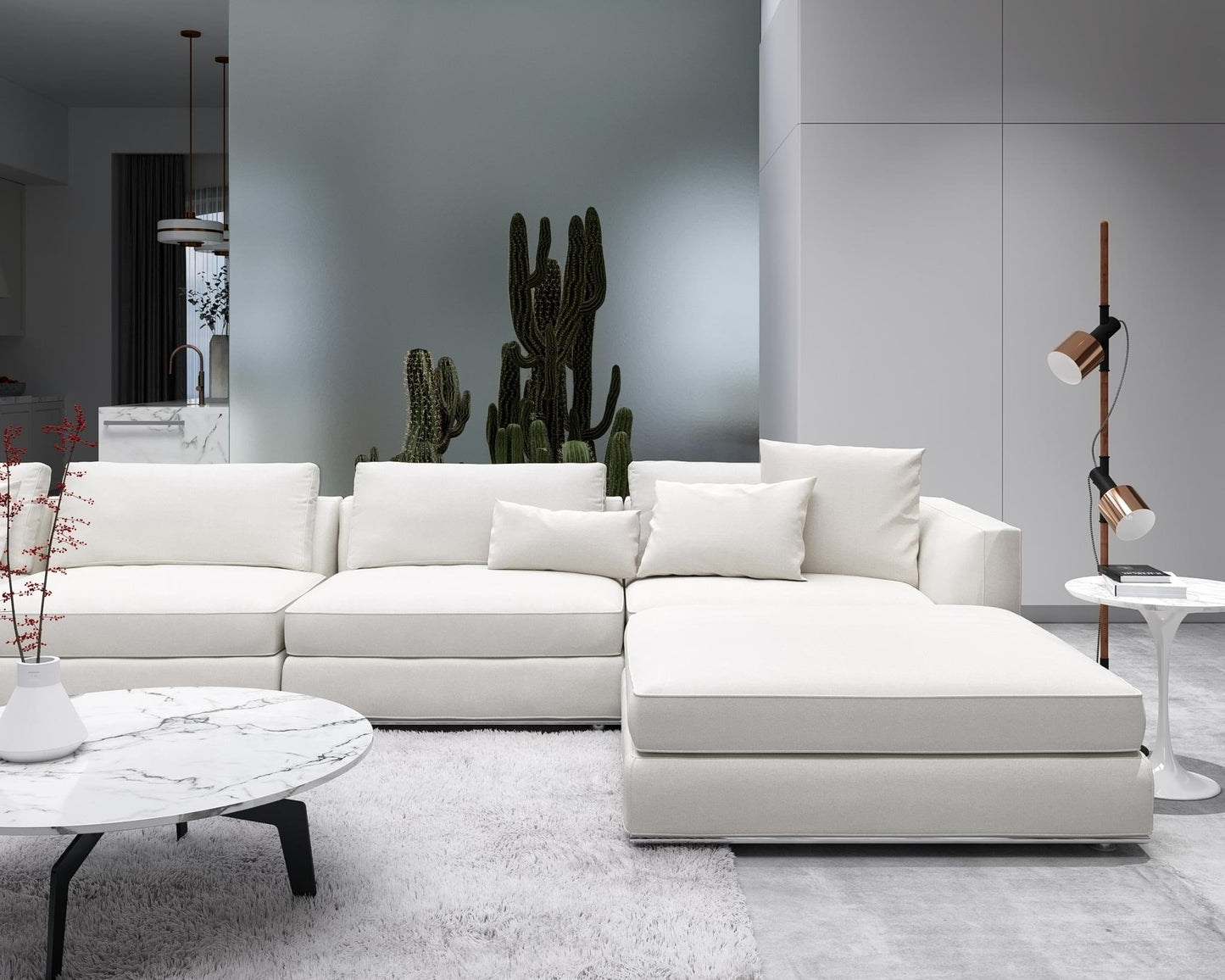 Milo Modular Sectional - Alesund Modern Felt