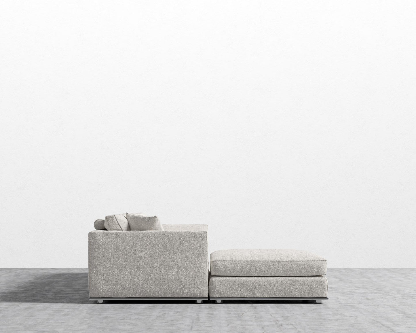 Milo Modular Sectional - Chatou Bouclé - Pearl