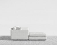 Milo Modular Sectional - Performance Linen - Swan