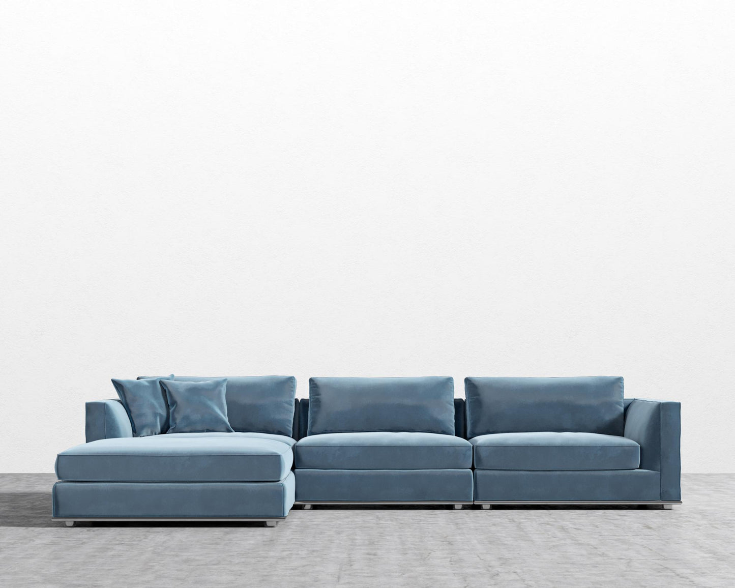 Milo Modular Sectional - Plush Velvet - Solstice