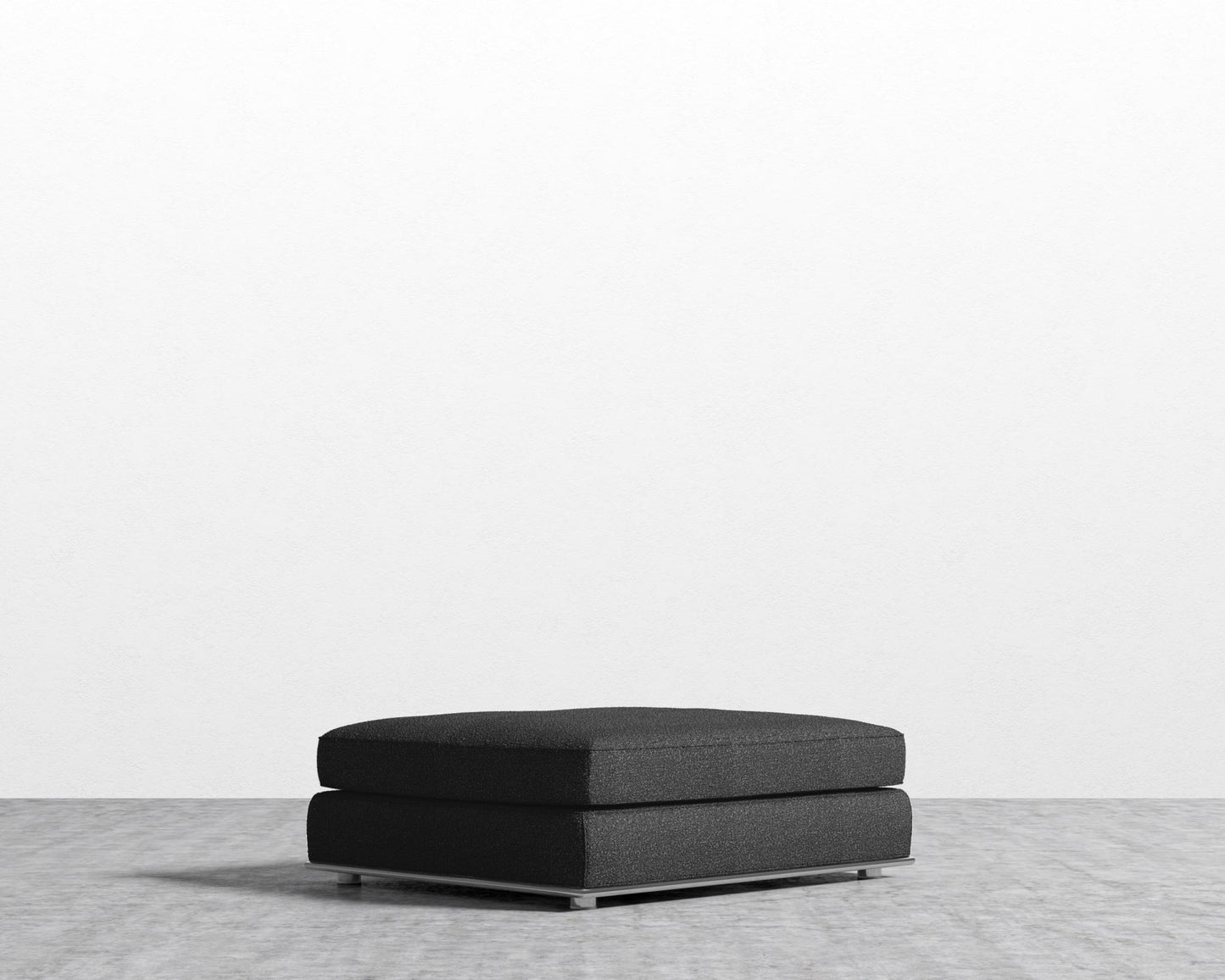 Milo 1-Seater - Ottoman - Chatou Bouclé - Caviar