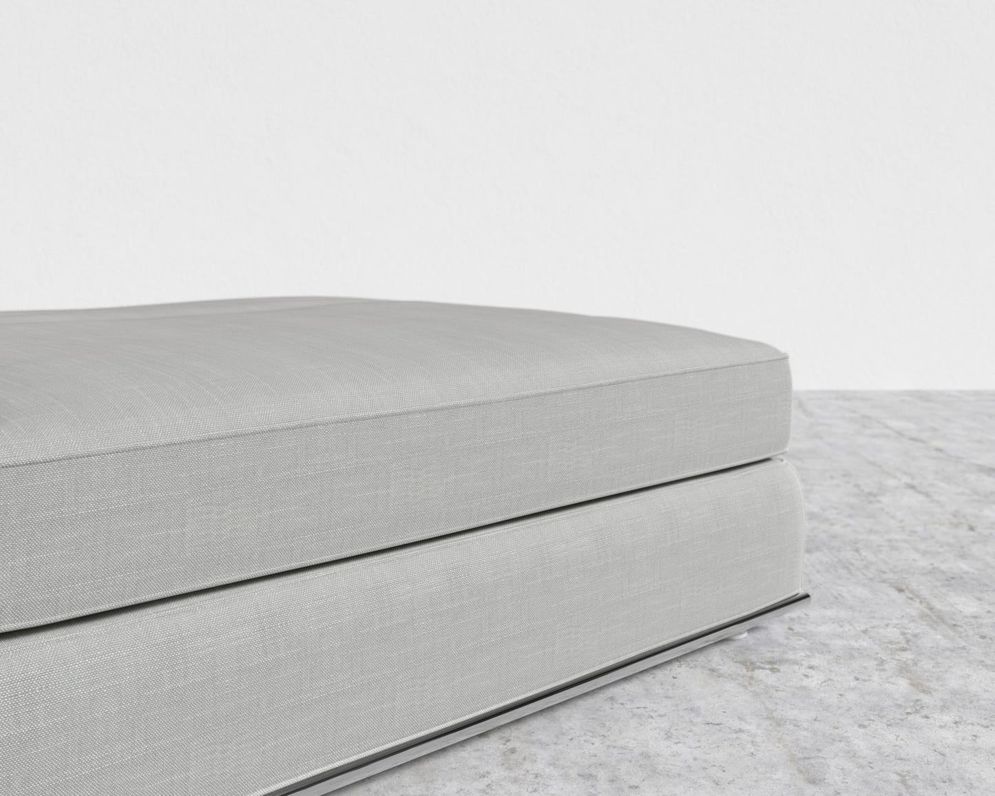 Milo 1-Seater - Ottoman - Performance Linen - Dove