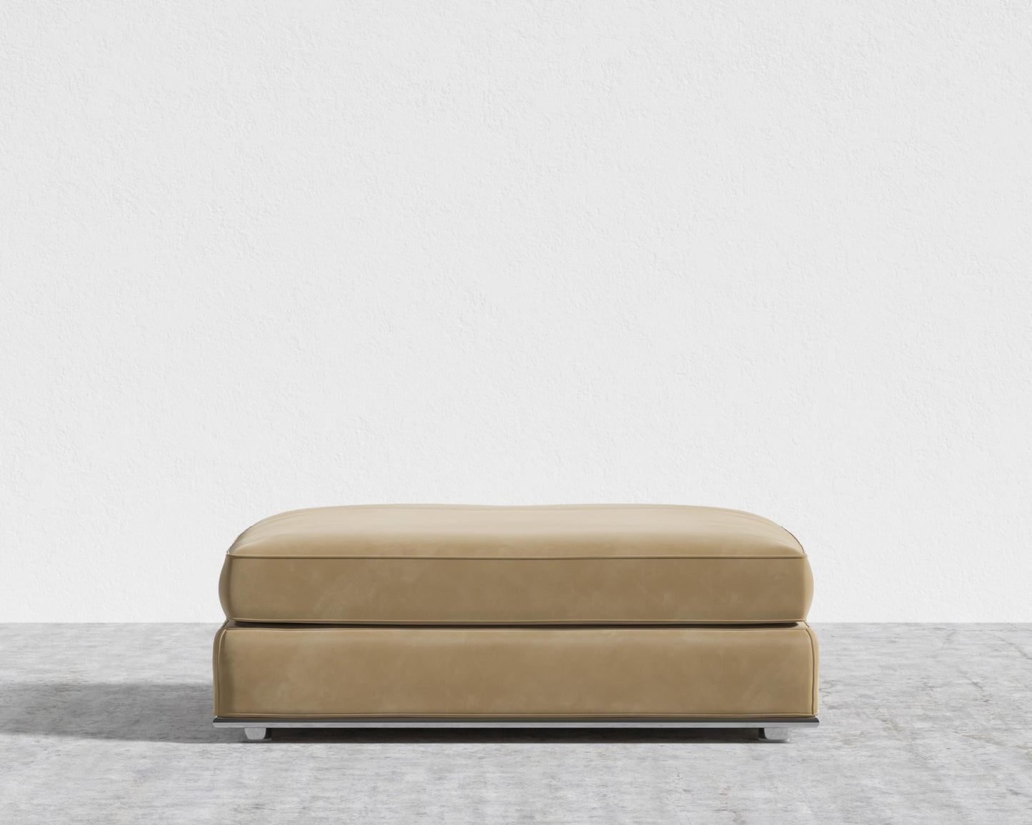 Milo 1-Seater - Ottoman - Plush Velvet - Dune