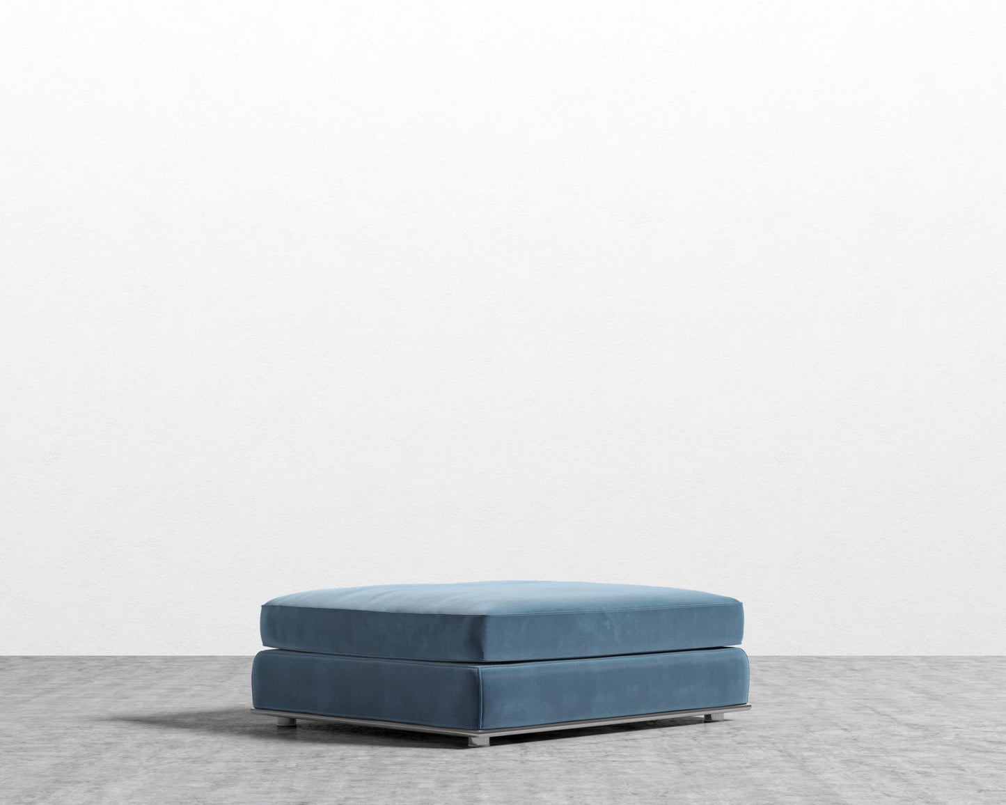 Milo 1-Seater - Ottoman - Plush Velvet - Solstice