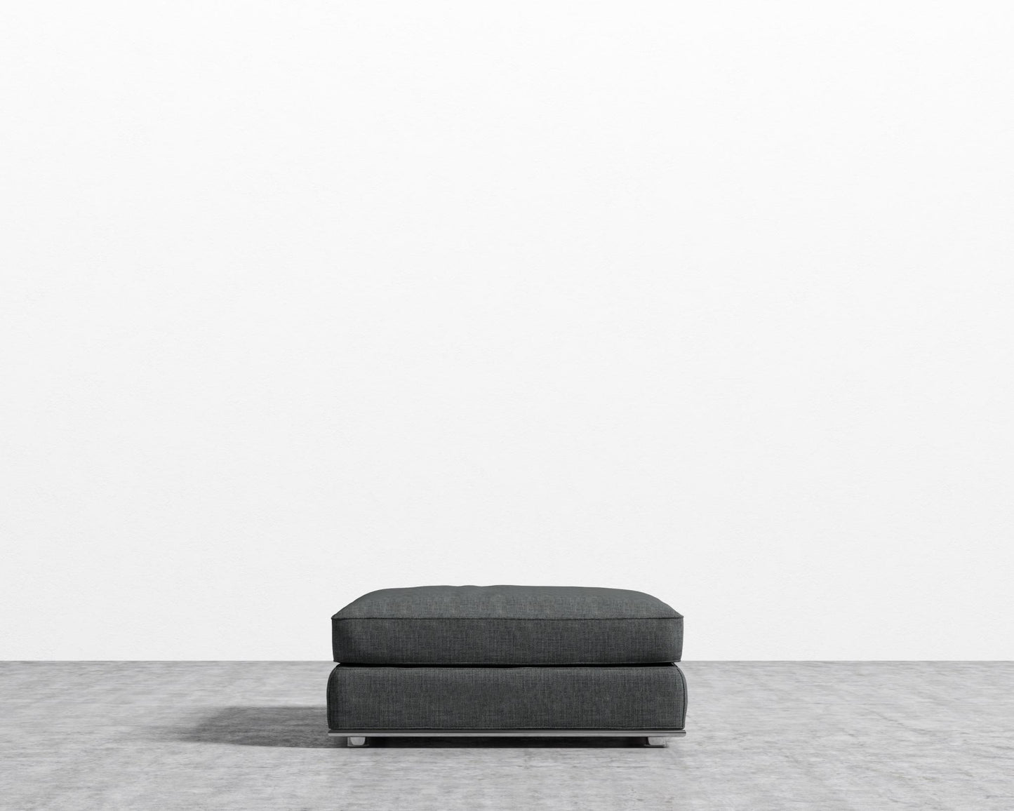 Milo 1-Seater - Ottoman - Classic Tweed - Overcast