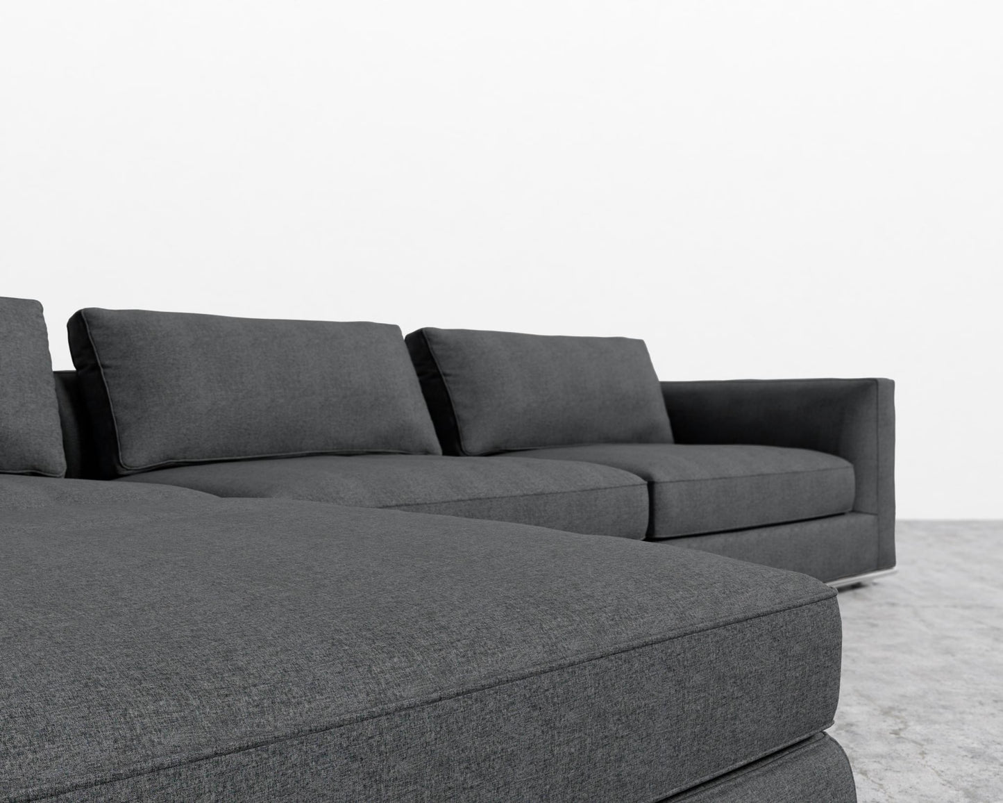 Milo Modular Sectional - Modern Felt - Stockholm