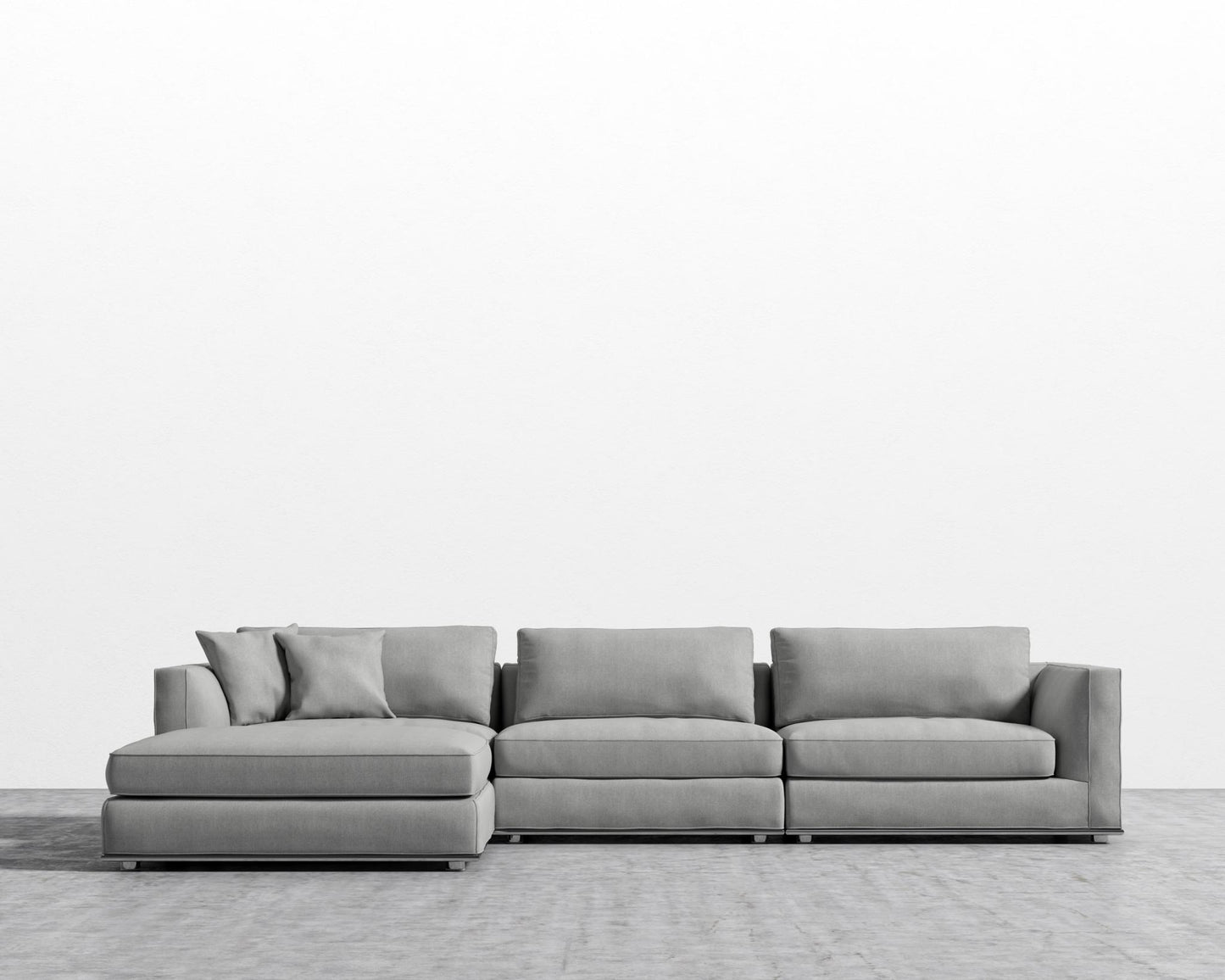 Milo Modular Sectional - Modern Felt - Malmo