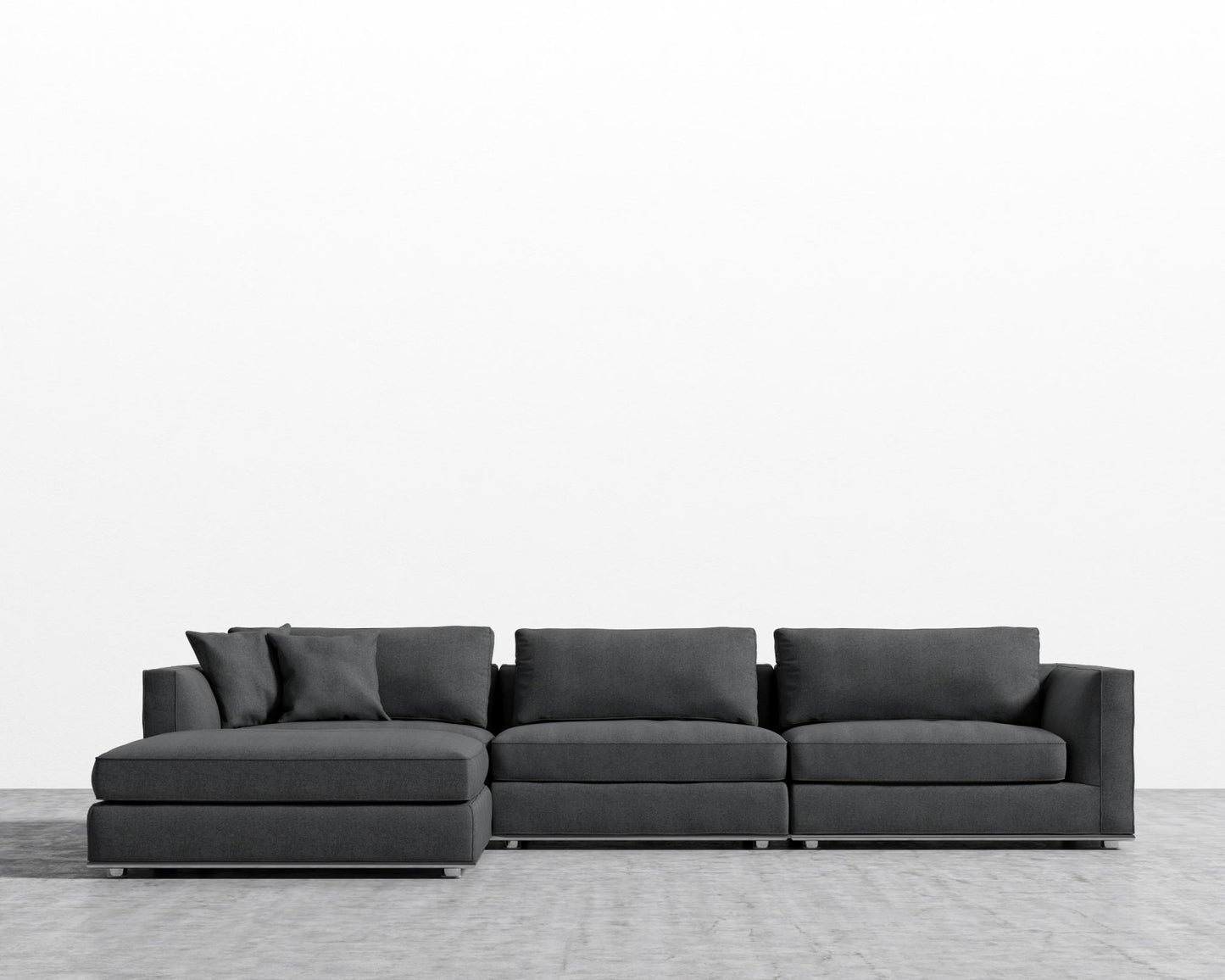 Milo Modular Sectional - Modern Felt - Stockholm
