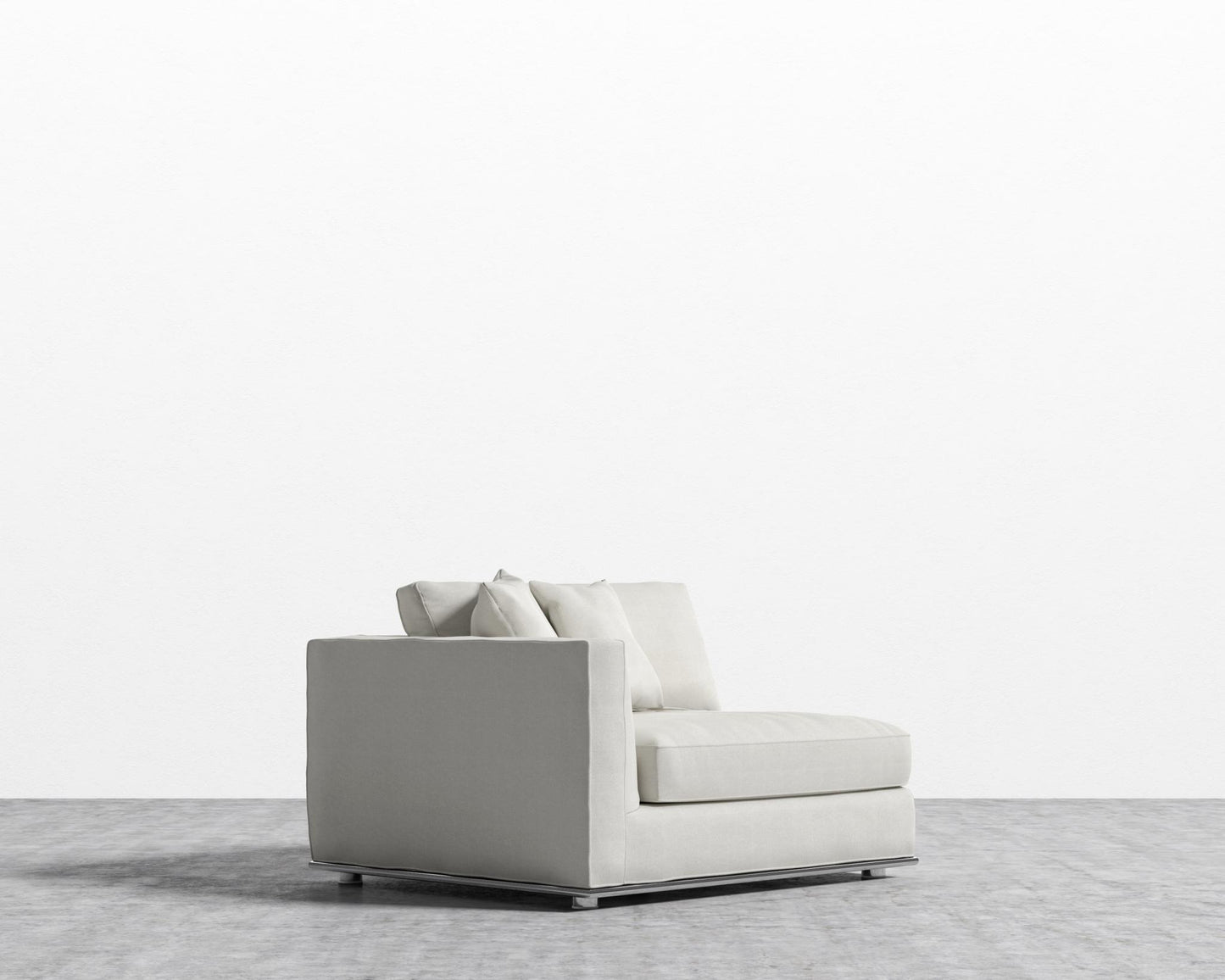 Milo Sectional - Modern Felt - Alesund - Single Left