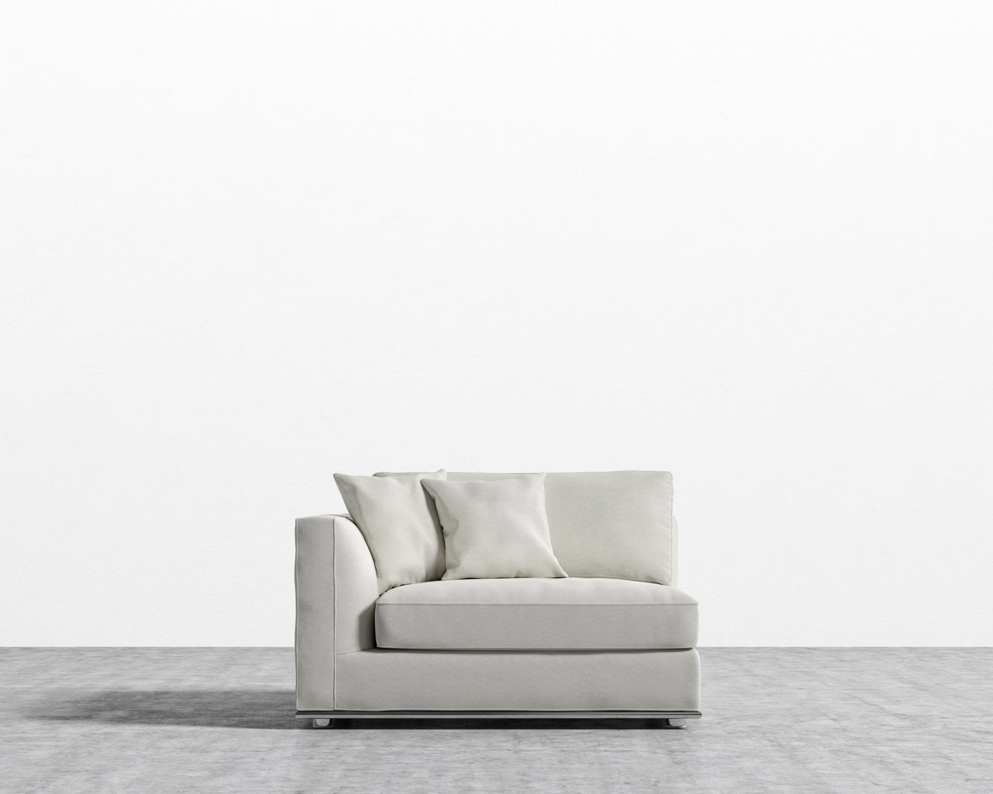 Milo Sectional - Modern Felt - Alesund - Single Left