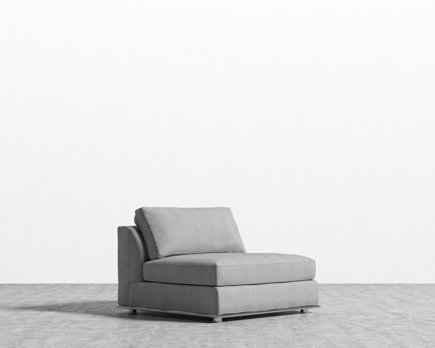 Milo 1-Seater - Armless - Modern Felt - Malmo