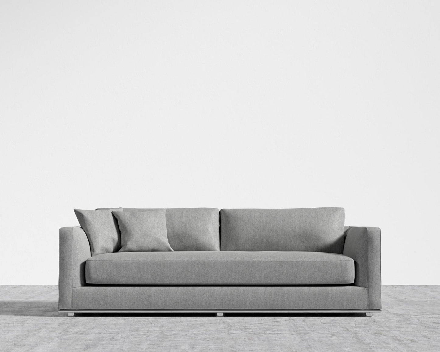 Milo Sleeper Sofa - Modern Felt - Malmo, 88" | 224cm