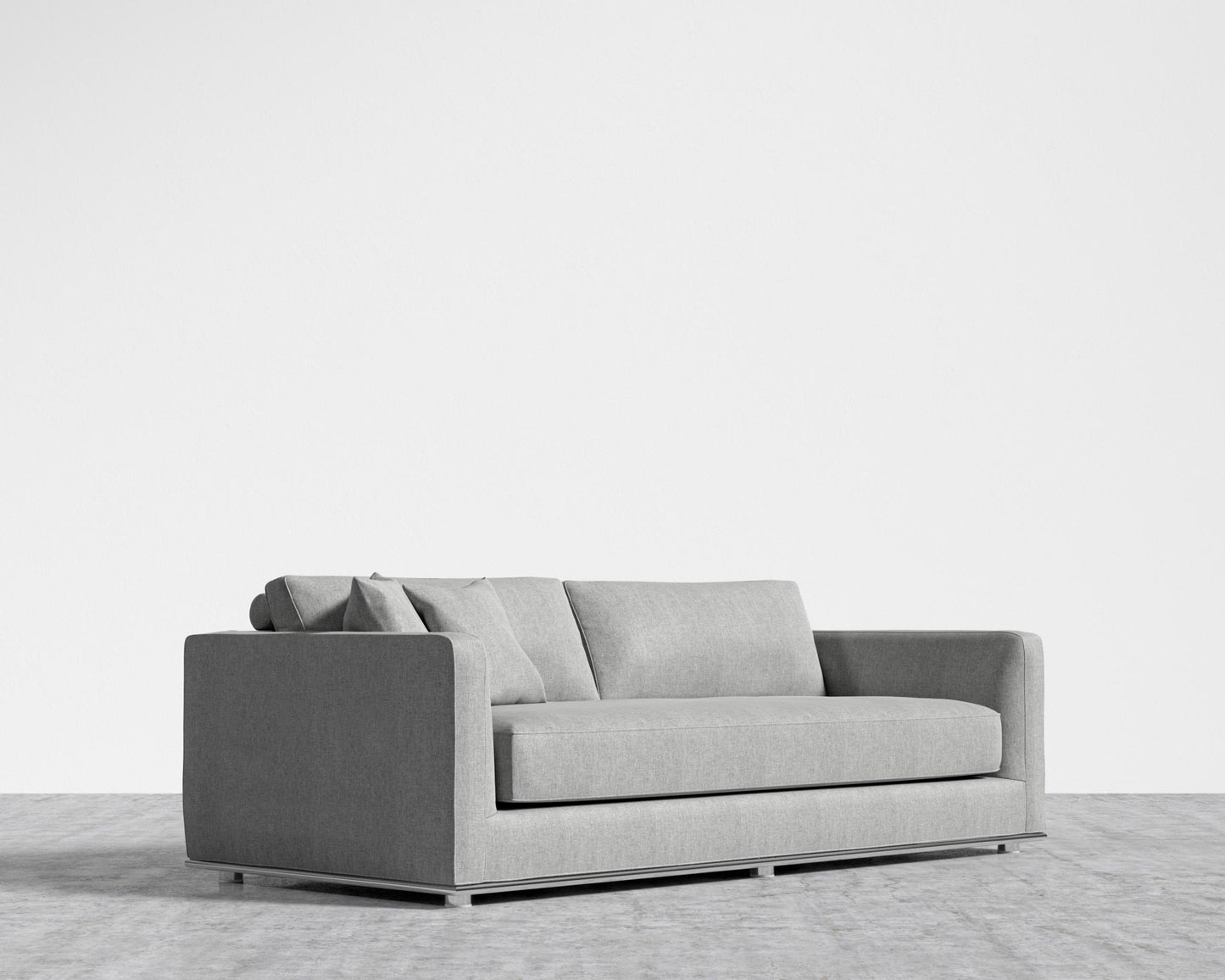Milo Sleeper Sofa - Modern Felt - Malmo, 88" | 224cm