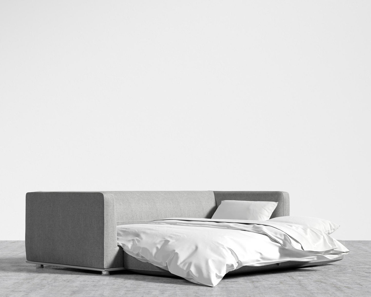 Milo Sleeper Sofa - Modern Felt - Malmo, 88" | 224cm