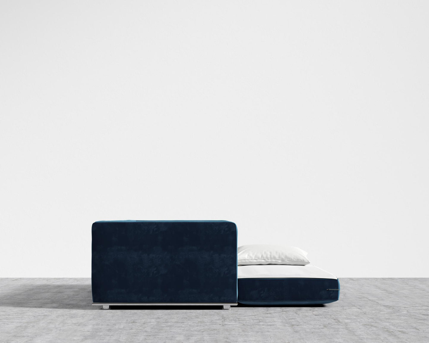 Milo Sleeper Sofa - Plush Velvet - Cobalt, 88" | 224cm
