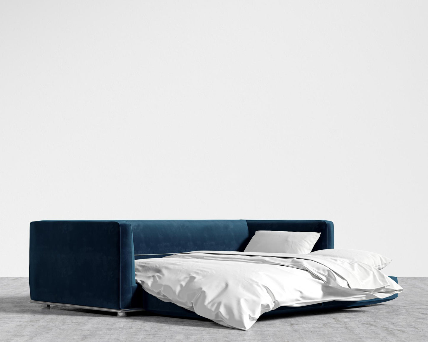 Milo Sleeper Sofa - Plush Velvet - Cobalt, 88" | 224cm