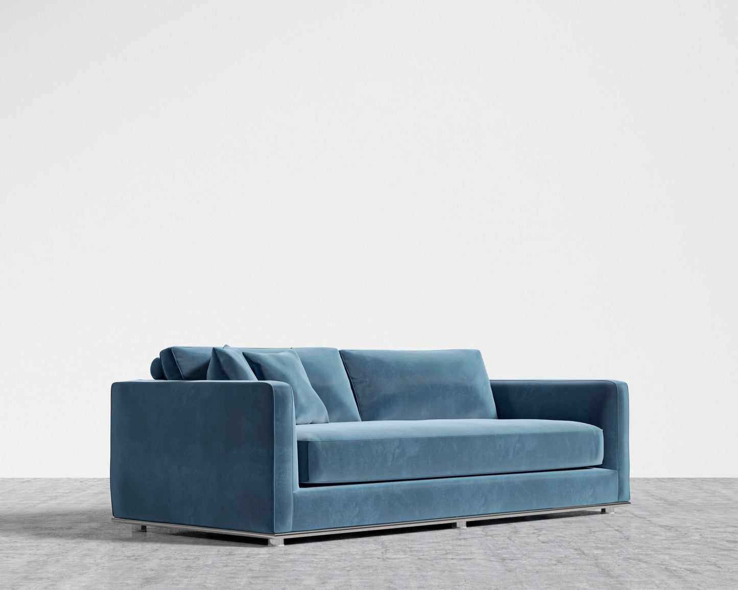 Milo Sleeper Sofa - Plush Velvet - Solstice, 88" | 224cm