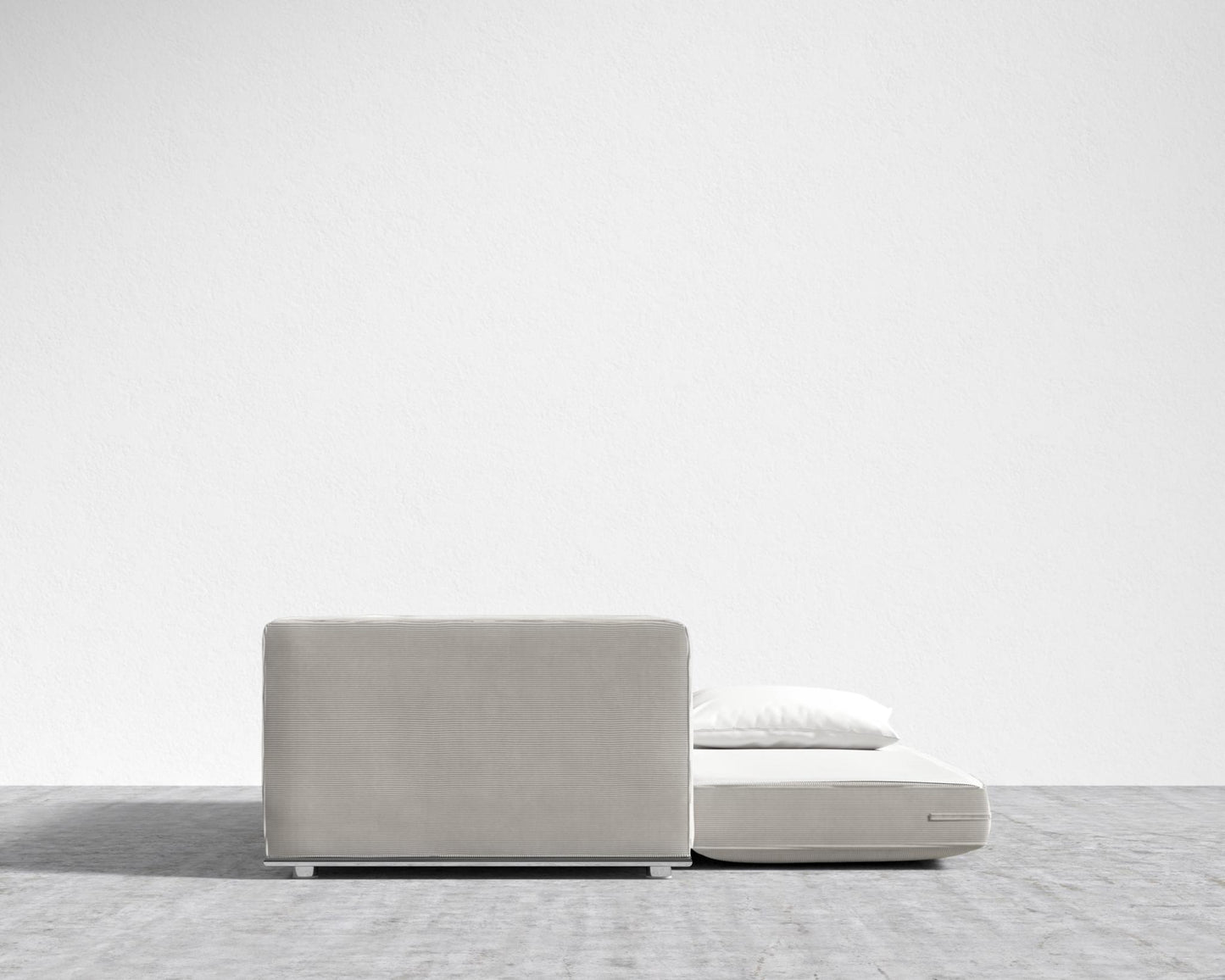 Milo Sleeper Sofa - Corduroy Velvet - Clay, 88" | 224cm