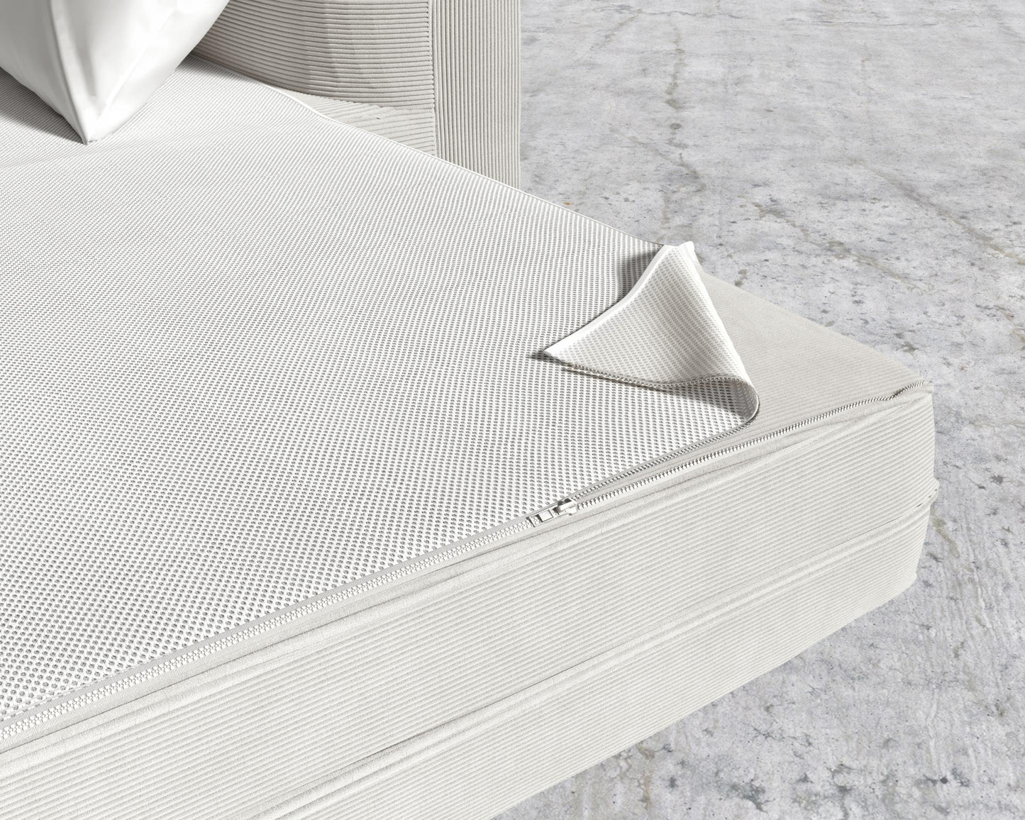 Milo Sleeper Sofa - Corduroy Velvet - Clay, 88" | 224cm