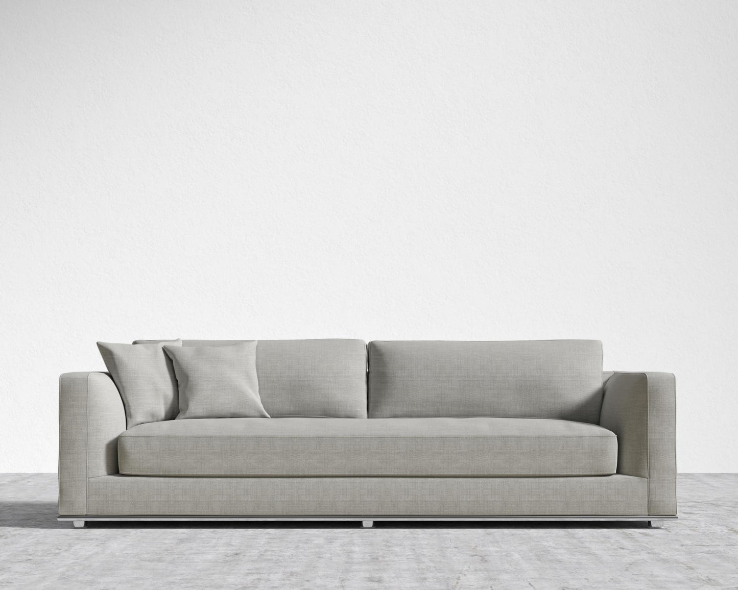 Milo Sleeper Sofa - Performance Linen - Dove, 88" | 224cm
