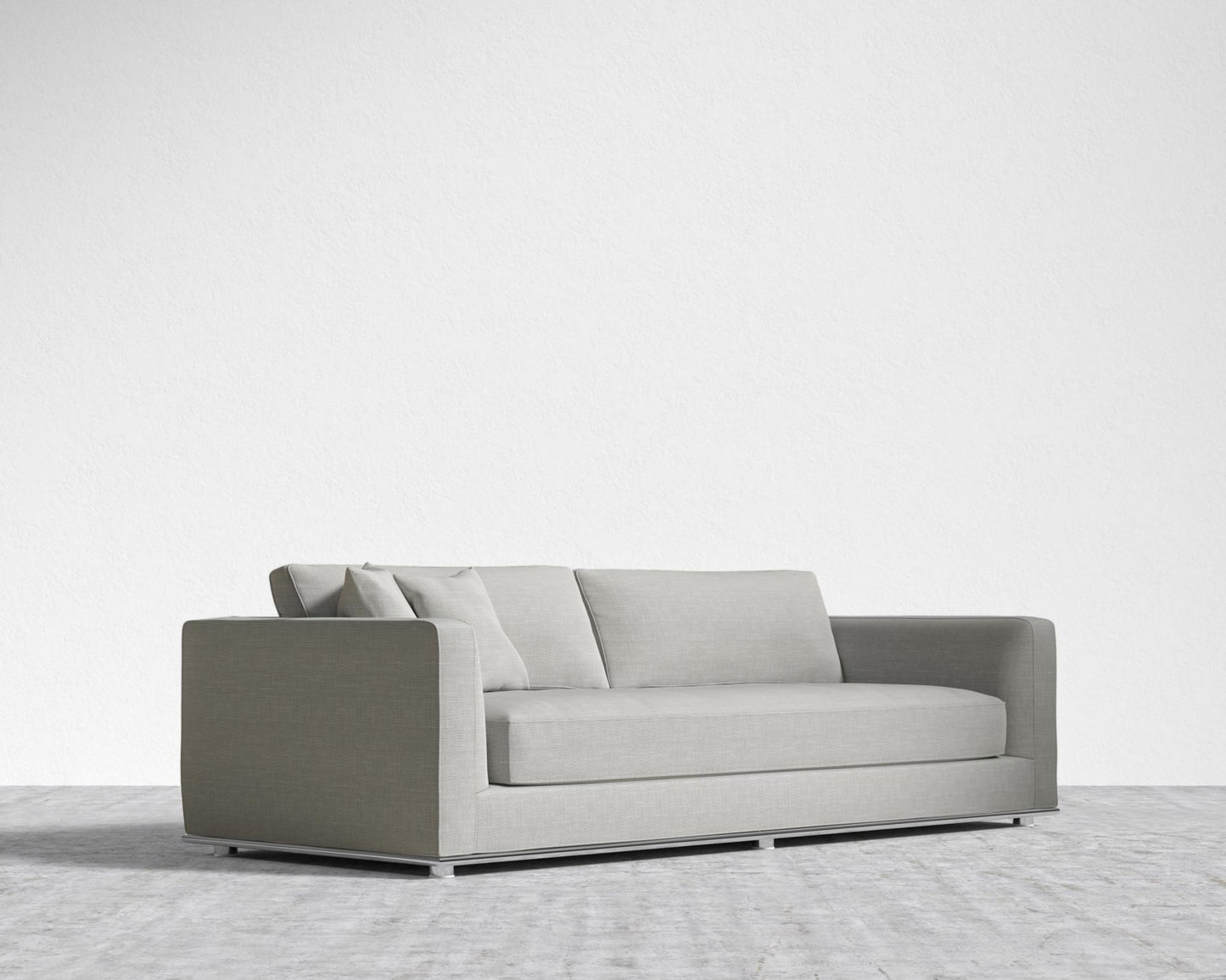 Milo Sleeper Sofa - Performance Linen - Dove, 88" | 224cm