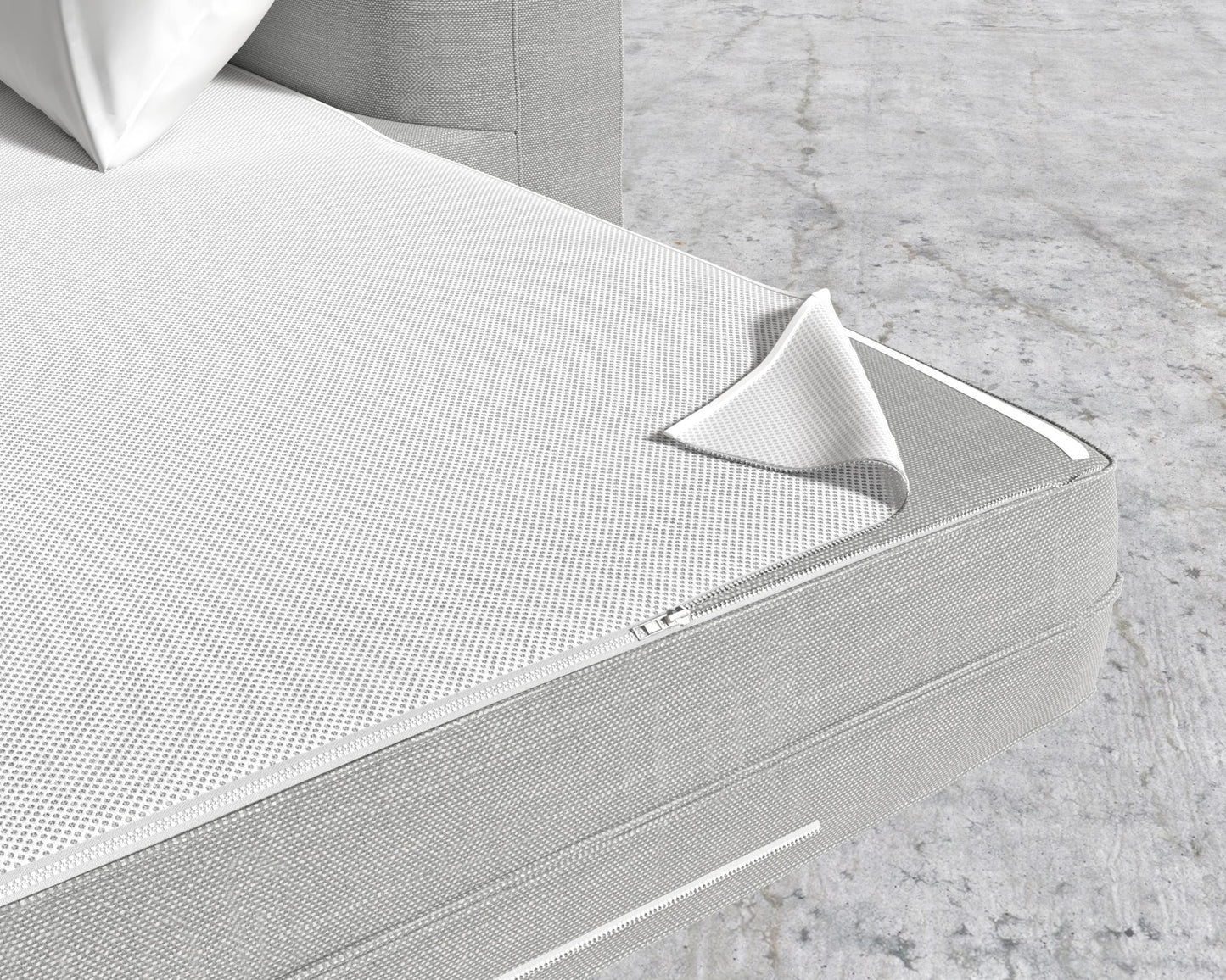 Milo Sleeper Sofa - Performance Linen - Dove, 88" | 224cm