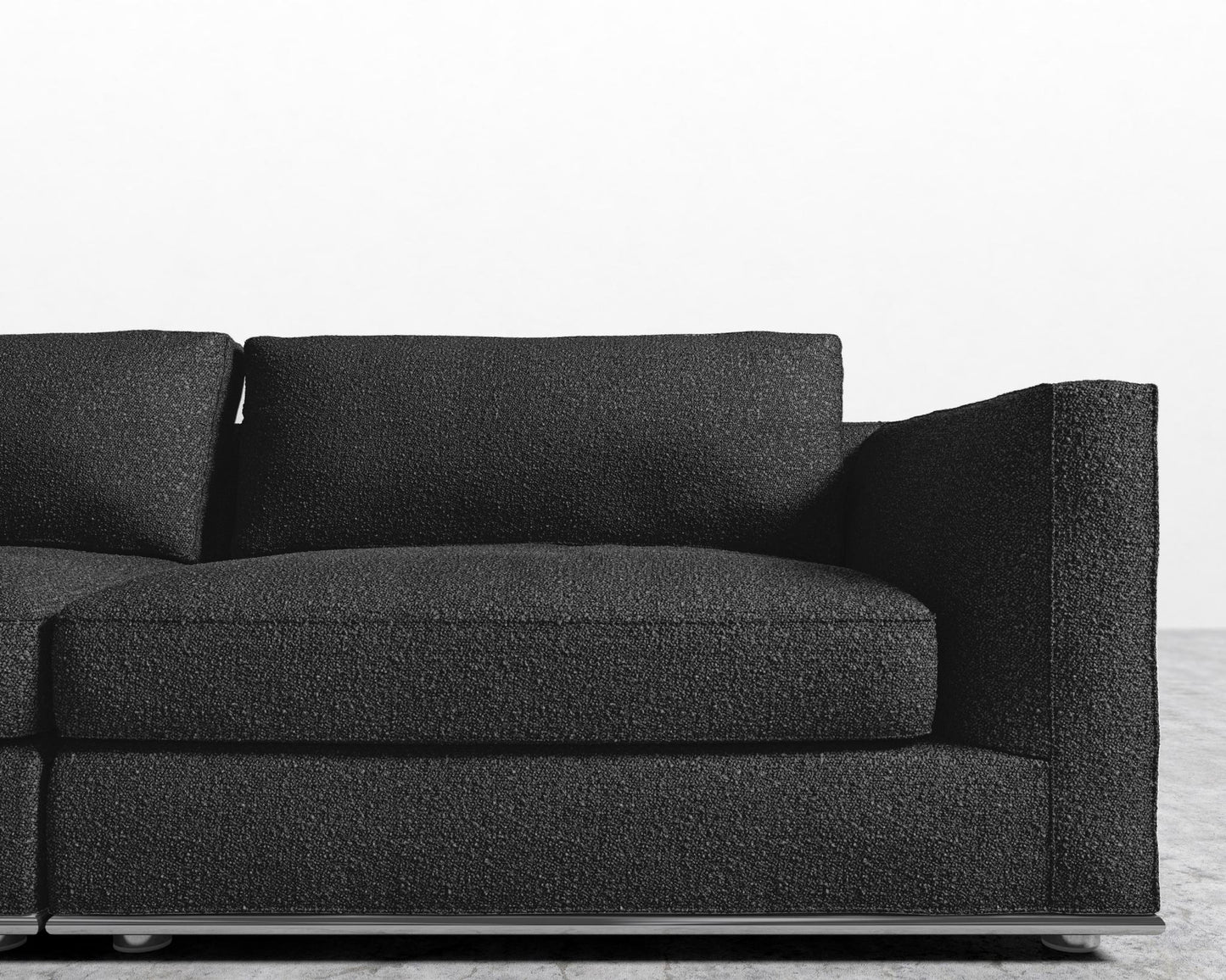 Milo Sofa - Chatou Bouclé - Caviar