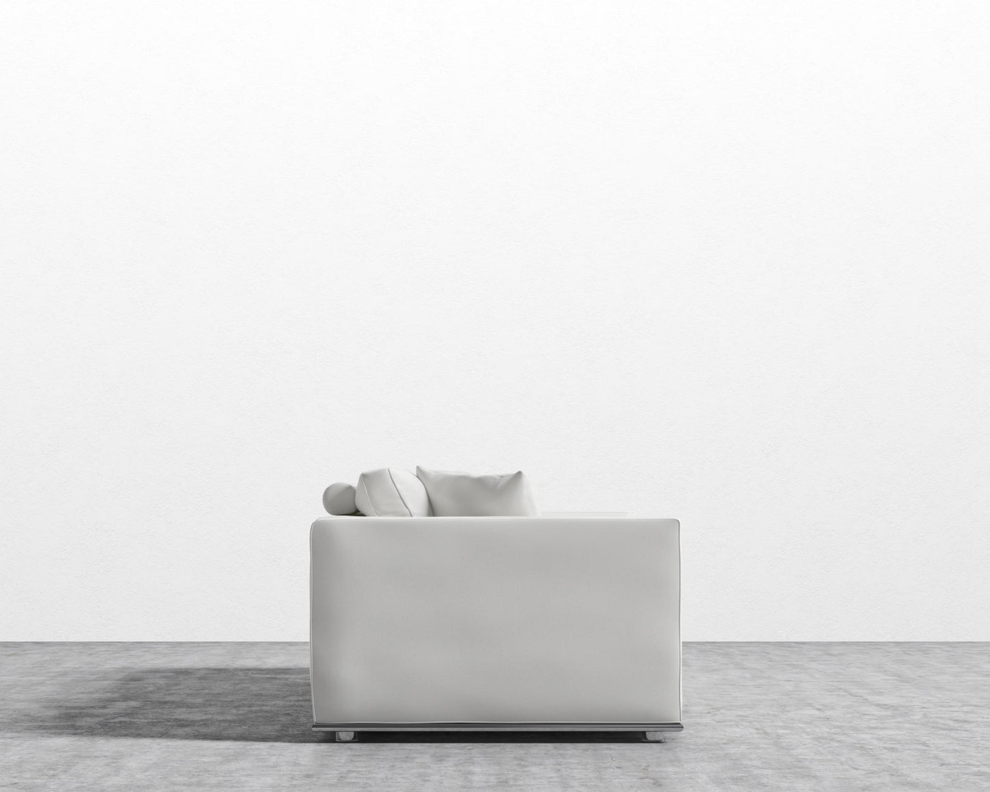 Milo Sofa - Microfiber Leather - Trento Eggshell