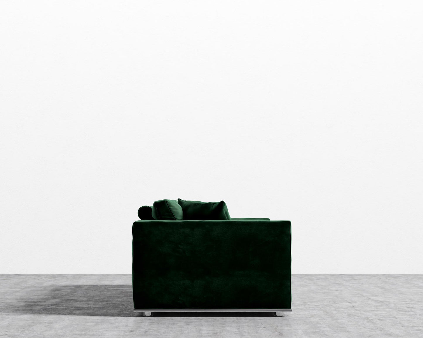 Milo Sofa - Plush Velvet - Moss