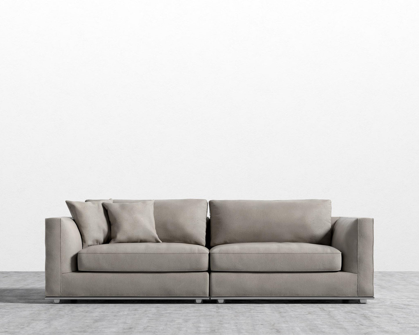 Milo Sofa - Venice Vegan Suede - Latte